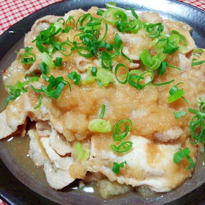 ホントに簡単!豚肉のおろし和え